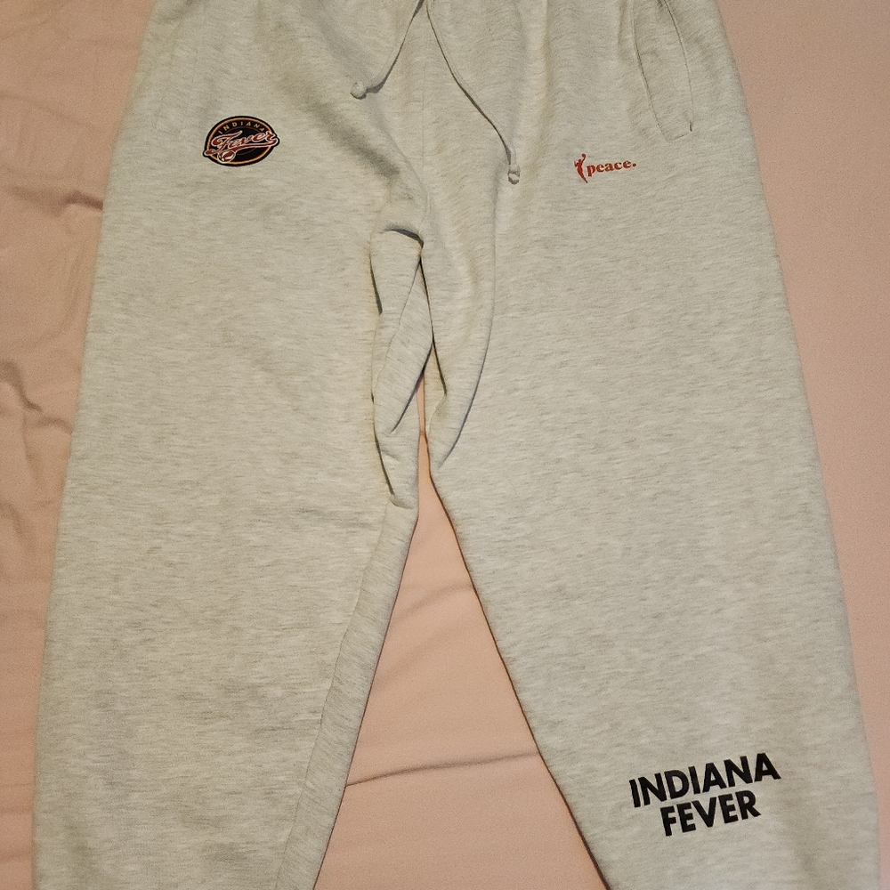 Mens Grey Sweatpants Indiana Fever